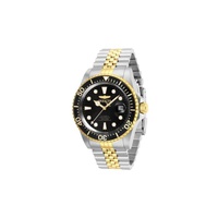 Invicta MEN'S Pro Diver Stainless Steel Black Dial Watch 30094