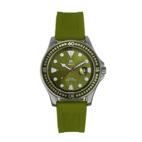 Shield MEN'S Freedive Silicone Green Dial Watch SLDSH115-3