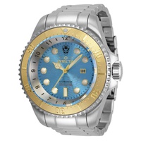 Invicta MEN'S Hydromax Stainless Steel Light Blue Dial Watch 35145