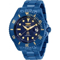 Invicta MEN'S Pro Diver Stainless Steel Blue Dial Watch 33387