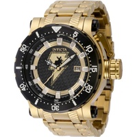 Invicta MEN'S DC Comics Stainless Steel Gold and Yellow and Black Dial Watch 41161
