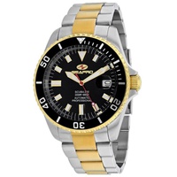 Seapro MEN'S Scuba 200 Stainless Steel Black Dial Watch SP4326