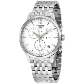 Tissot MEN'S Tradition Stainless Steel Silver Dial T063.617.11.037.00