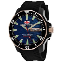 Seapro MEN'S Scuba Dragon Diver Limited 에디트 Edition 1000 Meters Silicone Blue Dial Watch SP8322