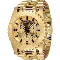 Invicta MEN'S Reserve Chronograph Stainless Steel Gold-tone Dial Watch 34608