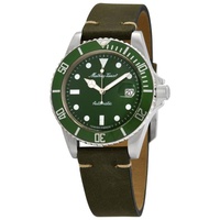 Mathey-Tissot MEN'S Rolly Vintage Leather Green Dial H9010ATLV