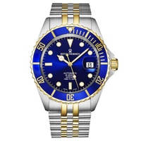 Revue Thommen MEN'S Diver Stainless Steel Blue Dial Watch 17571.2245