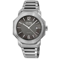 Gevril MEN'S Roosevelt Titanium Grey Dial Watch 46531B