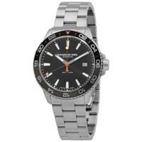 Raymond Weil MEN'S Tango Stainless Steel Black Dial Watch 8280 -ST2-20001