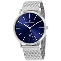 Christian Van Sant MEN'S Paradigm Stainless Steel Blue Dial Watch CV4320