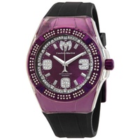Technomarine MEN'S C루이 RUISE Silicone Purple Dial Watch TM-121224