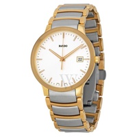 Rado MEN'S Centrix Stainless Steel White Dial Watch R30554103