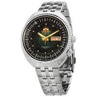 Orient MEN'S Revival1 Stainless Steel Green Dial Watch RA-AA0E02E19B