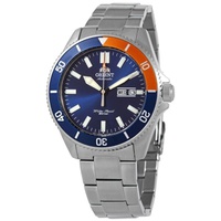 Orient MEN'S Sports Stainless Steel Blue Dial Watch RA-AA0913L