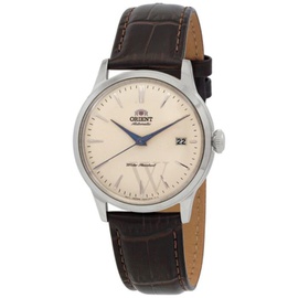 Orient MEN'S Contemporary Classic Leather Champagne Dial Watch RA-AC0M04Y10B