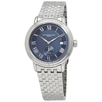 Raymond Weil MEN'S Maestro Stainless Steel Blue Dial Watch 2838-ST-00508