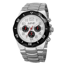 August Steiner MEN'S Alloy Silver Dial Watch AS8161SS