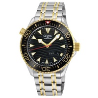 Gevril MEN'S Hudson Yards Stainless Steel Black Dial Watch 48832B