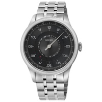 Gevril MEN'S Jones St Stainless Steel Black Dial Watch 2101