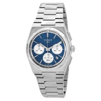 Tissot MEN'S PRX Chronograph Stainless Steel Blue Dial Watch T1374271104100