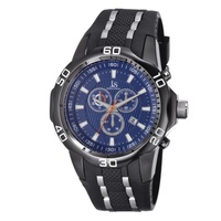 Joshua And Sons MEN'S Blue Silicone & Dial JS50BK