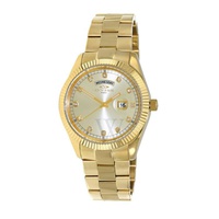 Oniss MEN'S ONZ3881 Stainless Steel Gold-tone Dial Watch ON3881-MGG