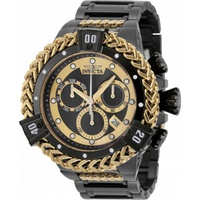 Invicta MEN'S Bolt Chronograph Stainless Steel Black Dial Watch 35569