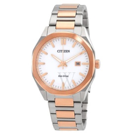 Citizen MEN'S Stainless Steel White Dial Watch BM7606-84A