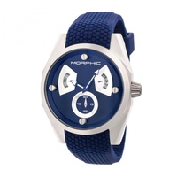 Morphic MEN'S M34 Series Silicone Blue Dial Watch 3409