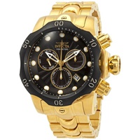 Invicta MEN'S Venom Chronograph Yellow Gold-plated Stainless Steel Black Dial 23892