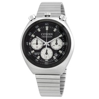 Citizen MEN'S Chronograph Stainless Steel Black Dial Watch AN3660-81E