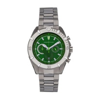 Morphic MEN'S M94 Series Chronograph Stainless Steel Green Dial Watch MPH9404