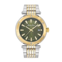 Mathey-Tissot MEN'S Neptune Stainless Steel Green Dial Watch H912BV