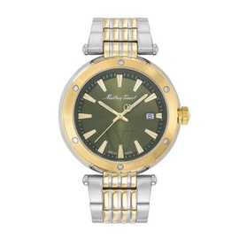 Mathey-Tissot MEN'S Neptune Stainless Steel Green Dial Watch H912BV
