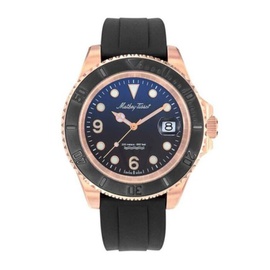 Mathey-Tissot MEN'S Mathy Design Silicone Blue Dial Watch H909PNBU