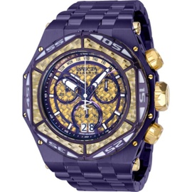 Invicta MEN'S Reserve Chronograph Stainless Steel Gold Dial Watch 38926