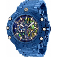 Invicta MEN'S Subaqua Chronograph Stainless Steel Blue Dial Watch 34182