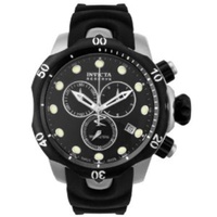 Invicta MEN'S Reserve Chronograph Rubber Black Dial Watch 5732
