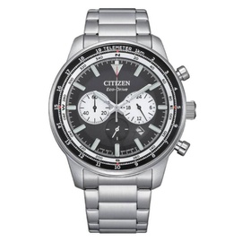 Citizen MEN'S Chronograph Stainless Steel Black Dial Watch CA4500-91E