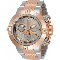 Invicta MEN'S Subaqua Chronograph Stainless Steel Silver Dial Watch 32975