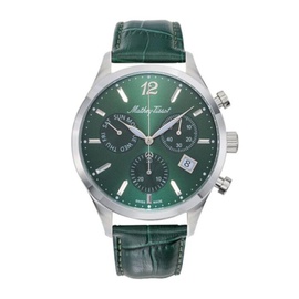 Mathey-Tissot MEN'S Urban Chrono Chronograph Stainless Steel Green Dial Watch H411CHAV