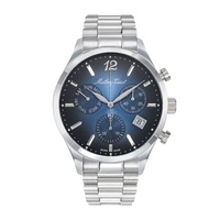 Mathey-Tissot MEN'S Urban Chrono Chronograph Stainless Steel Blue Dial Watch H411CHABU