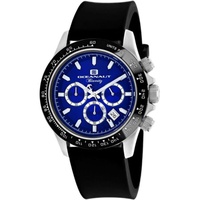 Oceanaut MEN'S Biarritz Chronograph Rubber Blue Dial Watch OC6113R