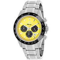 Oceanaut MEN'S Biarritz Chronograph Stainless Steel Yellow Dial Watch OC6121