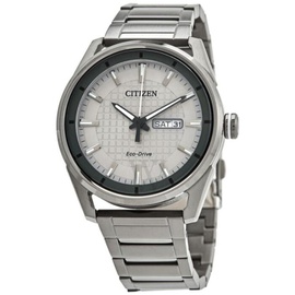 Citizen MEN'S Drive Stainless Steel Gray (Waffle Grid) Dial Watch AW0087-58H