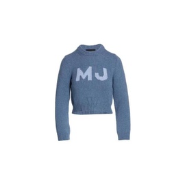 마크 제이콥스 Marc Jacobs Blue Shadow Wool The Shunken Sweater N616W02FA21-481
