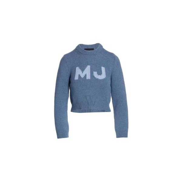 마크제이콥스 마크 제이콥스 Marc Jacobs Blue Shadow Wool The Shunken Sweater N616W02FA21-481