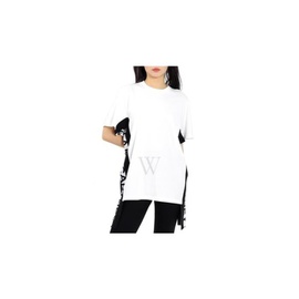 스텔라 맥카트니 Stella McCartney Logo T-Shirt in White 555571 SMW26-9000