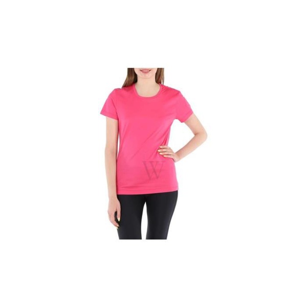 몽클레어 몽클레어 Moncler Ladies Pink Logo Patch T-Shirt E10938086261-V8002-522