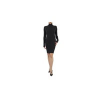 월포드 Wolford Ladies Long-sleeve Merino Ribbed-knit Dress 51896-8763